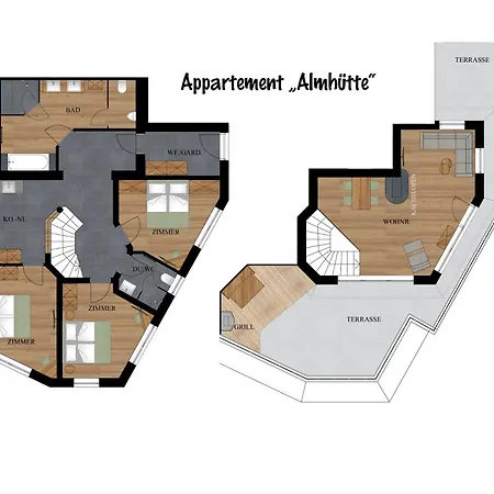 Apartman Luxus Almhuette *